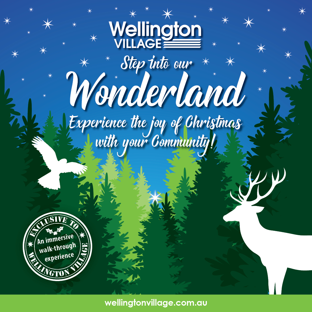 Wellington Village WOnderland promotional graphic