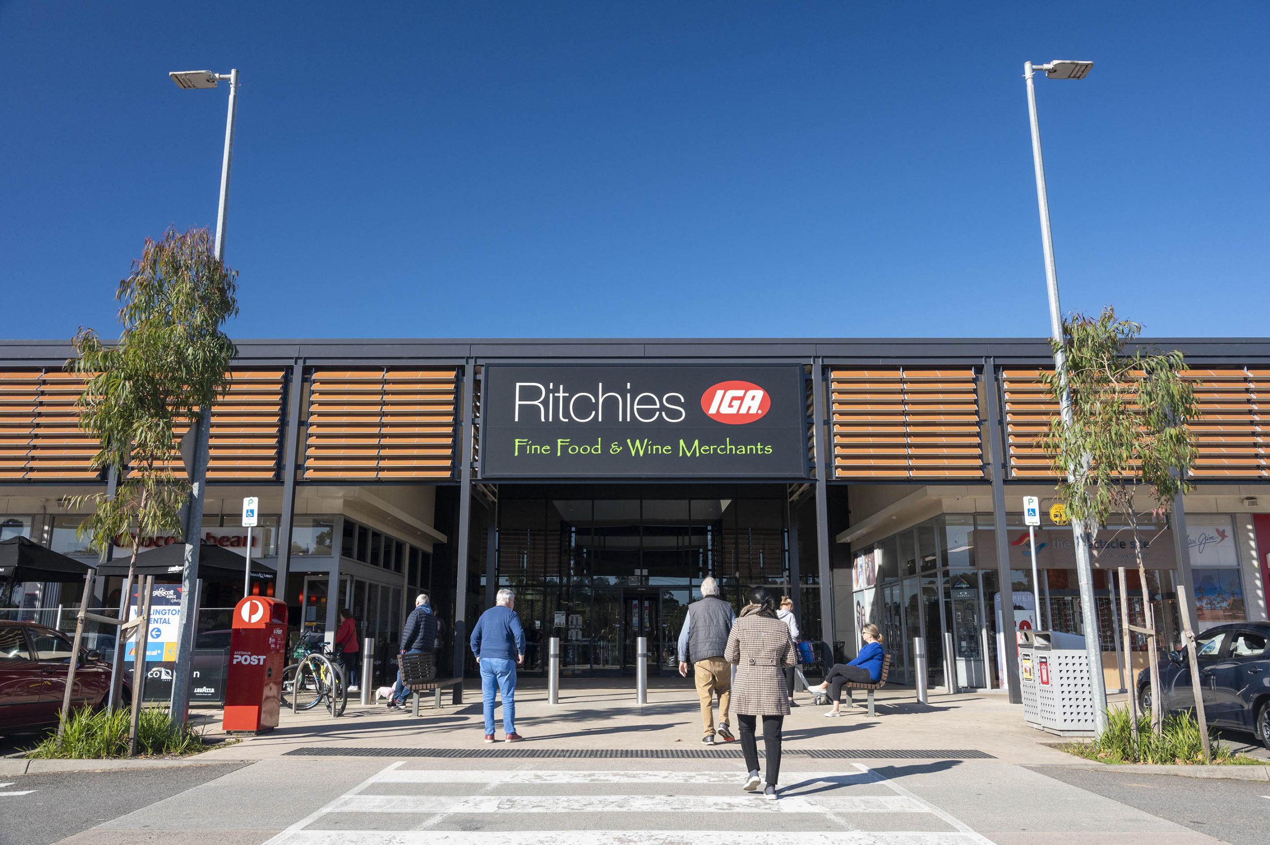 Entrance-Ritchies_Wellington-Village_1340-scaled Photo of main entrance to Wellington Village SHopping Centre